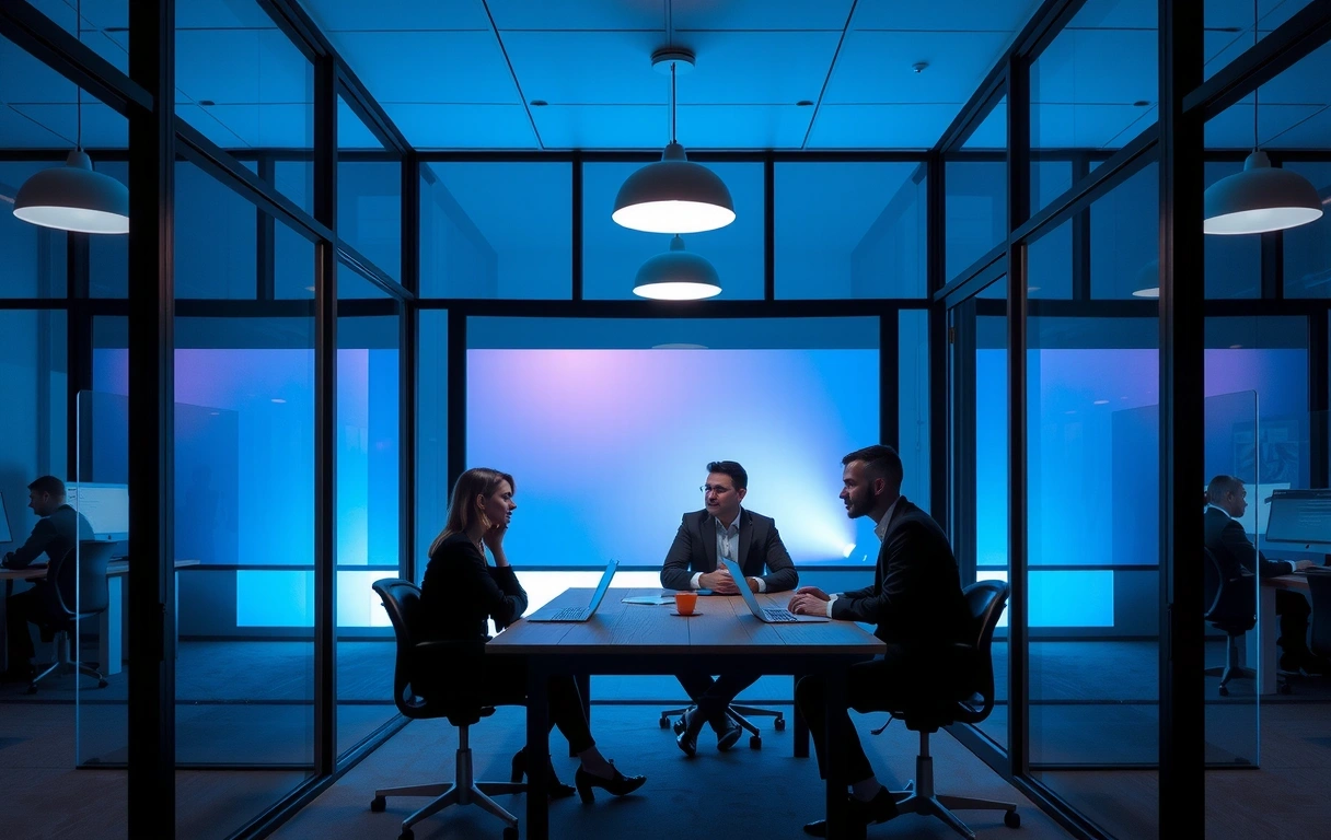 Interiér naší kanceláře v Praze